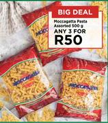 Moccagatta Pasta Assorted-For Any 3 x 500g