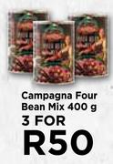Campagna Four Bean Mix-For 3 x 400g
