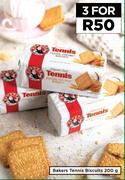 Bakers Tennis Biscuits-For 3 x 200g