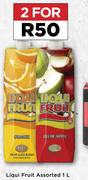Liqui Fruit Assorted-For 2 x 1L