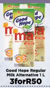 Good Hope Regular Milk Alternative-For 3 x 1L