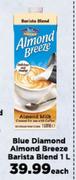 Blue Diamond Almond Breeze Barista Blend-1Ltr Each