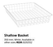 Storm Shallow Basket 350mm