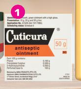 Cuticura Antiseptic Ointment-50g