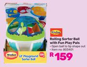 Winfun Rolling Sorter Ball With Fun Play Pals