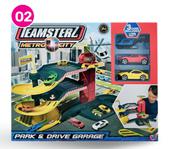 Teamsterz Park & Drive Metro City Garage With 3 Cars (850006804)