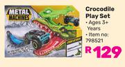 Metal Machine Crocodile Play Set (798521)
