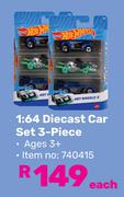 Hot Wheels 1:64 Diecast Car Set 3 Piece (740415)-Each