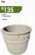 Small Pot Twig Design