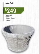 Small Nero Pot Weave Design