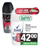 Shield Anti Perspirant Roll On-For 2 x 50ml