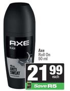 Axe Roll On-50ml Each