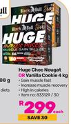 Black Bull Huge Choc Nougat Or Vanilla Cookie-4Kg Each