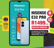 Hisense E32 Pro Smartphone