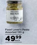Food Lover's Pesto Assorted-130g Each