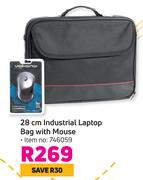 28cm Industrial Laptop Bag With Mouse