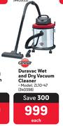Genesis Duravac Wet & Dry Vacuum Cleaner ZL10-47