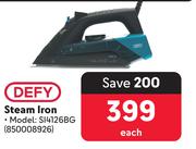 Defy Steam Iron SI4126BG