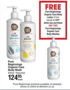 Pure Beginnings Organic Care Body Wash Assorted-500ml Each