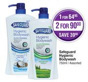 Safeguard Hygienic Bodywash Assorted-750ml
