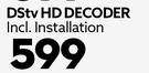 DStv HD Decoder Incl. Installation