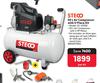 Steco 50L Air Compressor With 5 Piece Kit SC-2055K-Per Kit