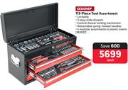Gedore 113 Piece Tool Assortment