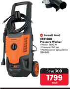Bennett Read XTR1800 Pressure Washer 