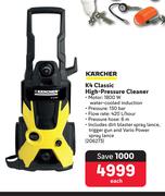 Karcher K4 Classic High Pressure Cleaner-Each