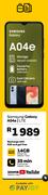 Samsung Galaxy A04e LTE Smartphone