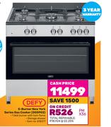 Defy 5 Burner New York Series Gas Cooker DGS902