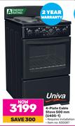 Univa 4 Plate Cable Stove 500mm U405-1