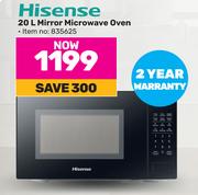 Hisense 20L Mirror Microwave Oven