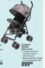 Baby Things Compact Stroller Black & Grey