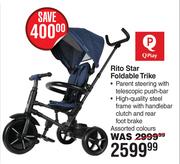 Q Play Rito Star Foldable Trike