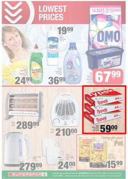 SUPERSPAR EASTERN CAPE : Our Best For less (22 June - 4 July 2021) Valid in Bluewater Bay, Despatch, Amalinda, Vincent, Knysna, Heather Park, Jeffrey's Bay, Rosehill, Leyvale, Sedgefield, Spandau, page 10