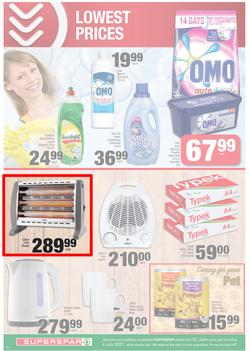 SUPERSPAR EASTERN CAPE : Our Best For less (22 June - 4 July 2021) Valid in Bluewater Bay, Despatch, Amalinda, Vincent, Knysna, Heather Park, Jeffrey's Bay, Rosehill, Leyvale, Sedgefield, Spandau, page 10