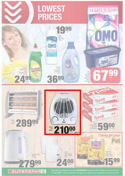 SUPERSPAR EASTERN CAPE : Our Best For less (22 June - 4 July 2021) Valid in Bluewater Bay, Despatch, Amalinda, Vincent, Knysna, Heather Park, Jeffrey's Bay, Rosehill, Leyvale, Sedgefield, Spandau, page 10
