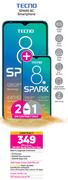 2 x Tecno Spark 8C Smartphone-On 1GB Red Top Up Core More Data + On Promo 70