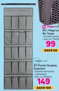 Mainstays 20 Pocket Hanging Organizer