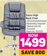 Salvo High Back Chair