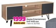 Baylee Entertainment Unit 1400mm
