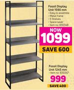  Fossil Display Unit 1590mm