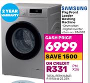 Samsung  9Kg Front Loader Washing Machine