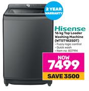 Hisense 16Kg Top Loader Washing Machine WT5T1825DT