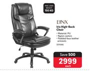 Linx Iris High Back Chair