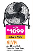 Alva Air 40cm High Velocity Floor Fan