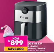  Eiger 6L Digital Air Fryer Classical