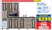 Mia 3 Piece Kitchen Unit