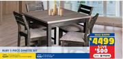 Ruby 5 Piece Dinette Set